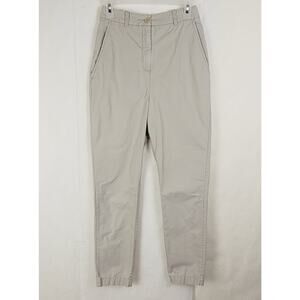 COS tan straight slim chino pants Size 34 womens Preppy Minimal Classic